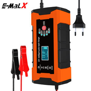 Зарядное устройство и поддерживатель заряда E-MaLX для автомобильных и мотоциклетных свинцово-кислотных аккумуляторов 12В 10А с автоматическим импульсным восстановлением, заводская цена - Product Image 4