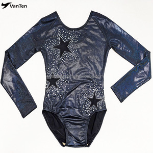 Leotardo <span class=keywords><strong>de</strong></span> <span class=keywords><strong>Gimnasia</strong></span> Profesional <span class=keywords><strong>de</strong></span> Manga Larga con Logotipo Personalizado, Traje <span class=keywords><strong>de</strong></span> <span class=keywords><strong>Gimnasia</strong></span> Rítmica <span class=keywords><strong>de</strong></span> Spandex Místico para Niñas - Product Image 3