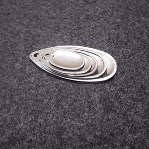 Nuevas Piezas Suaves para Bricolaje 1-5 #   Cuchillas Giratorias Metálicas para Pesca, Accesorios de Pesca, Ami Pesca - Product Image 3