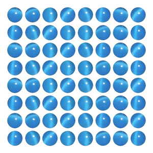 Cuentas de Vidrio Facetadas Redondas de Alta Calidad, Cuentas Espaciadoras Coloridas con Orificio Recto para Fabricación de Joyería DIY, Precio al por Mayor en India - Product Image 1