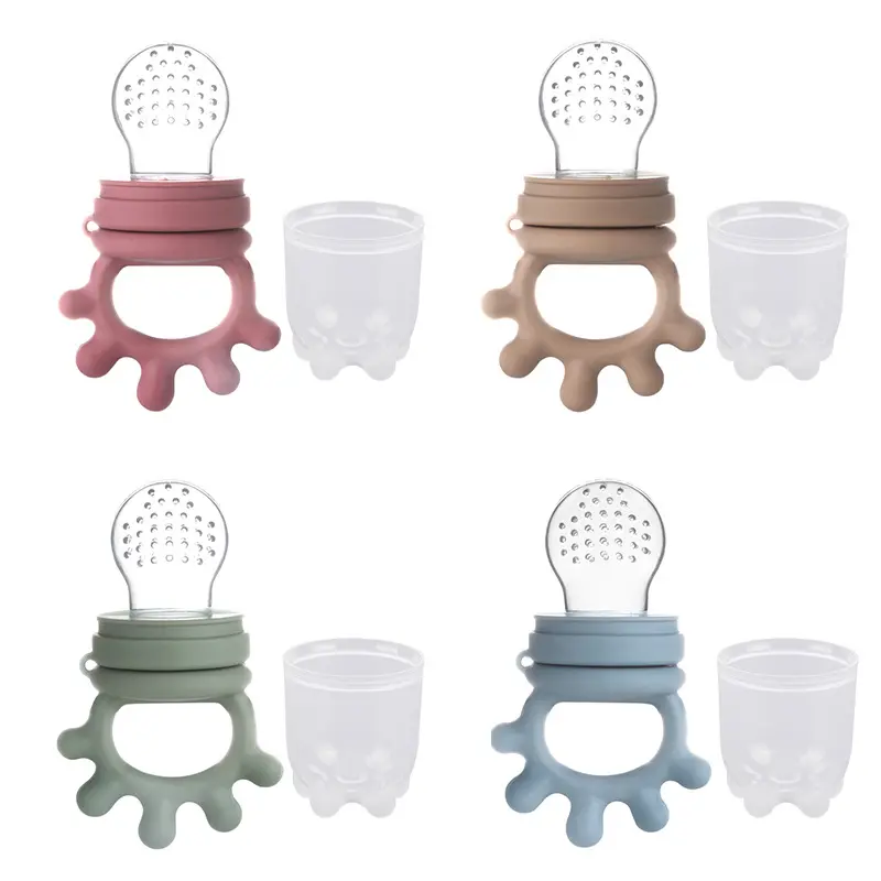 Silicone Baby Fresh Food Feeder ciuccio biberon Silicone Gum frutta verdura Feeder Baby Soother giocattoli per la dentizione