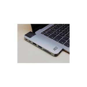 ACT Amarrage USB-C Thunderbolt 3™-HDMI/Gigabit - Ethernet / 2 x USB-A / 2 x USB-C/lecteur de carte/Thunderbolt™Pass-through/ - Product Image 2