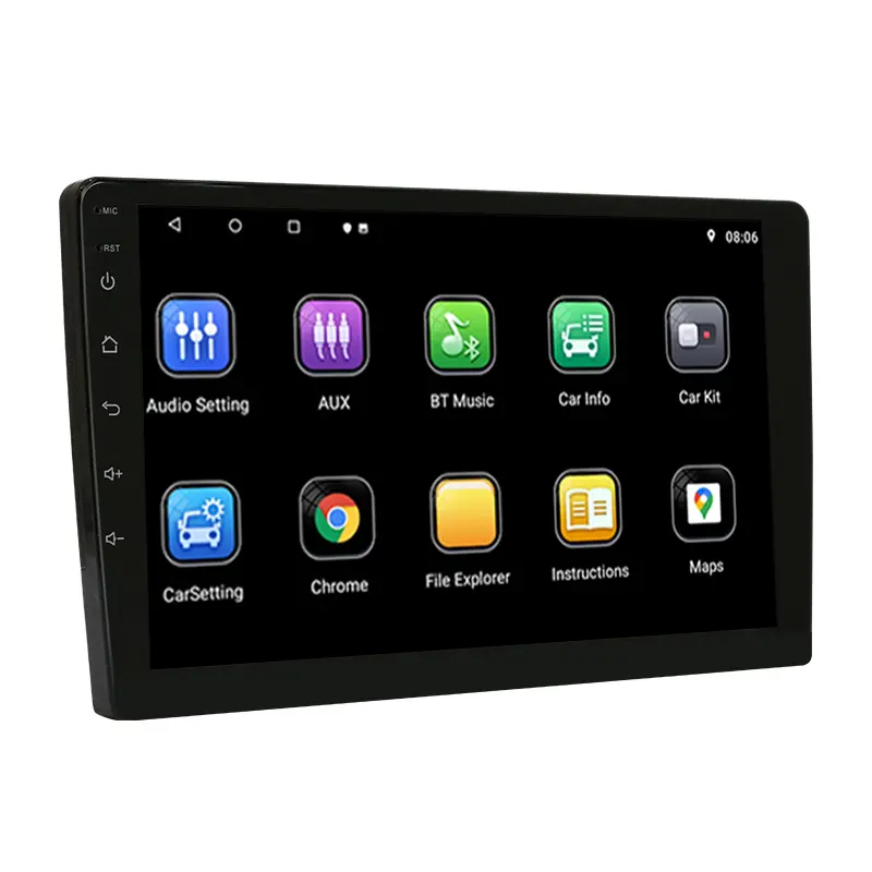 Monitor estéreo de doble Din para coche, pantalla táctil de 7 pulgadas, Android, vídeo estéreo, TFT, IPS, LCD, reproductor de DVD, sistema Multimedia