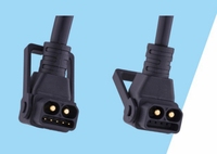 Connecteur D-Tap DTAP 2+6 40A Prise de chargeur de vélo électrique Prise de chargeur de batterie avec contact en laiton femelle