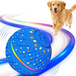 Giocattolo per Cani Automatico E-TPU+PC, Palla Rotolante Ricaricabile, Resistente ai Morsi, Gioco da Masticare per Cani Piccoli, Medi e Grandi - Product Image 1