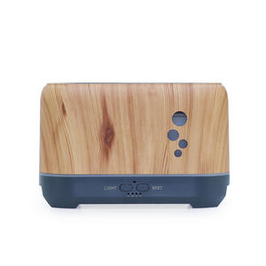 Difusor de Aroma de Madera de 200 ml, Humidificador USB con Luz LED y Función de Temporizador para Uso en el Hogar y la Oficina - Product Image 1