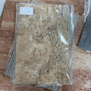 Échantillons gratuits de carrelage mural décoratif en pierre de travertin en céramique douce rouge andin moderne, mur en pierre flexible en argile flexible - Product Image 3