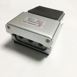 Fournisseur direct d'usine, vente en gros, livraison directe disponible, vanne pneumatique à pied à deux positions et quatre voies, vanne de commande en alliage d'aluminium - Product Image 3