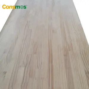 Tablero articulado de dedo de madera de pino, 18mm, 25mm, para muebles