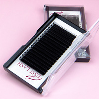 Extensions de cils en vison légers, effet cachemire, volume méga 0.03 0.05 0.07, plateaux de cils en gros, 7-25mm, faciles à former en éventail, marque privée