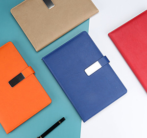 สมุดบันทึกไดอารี่ปกแข็งหนัง PU ขนาด A5/A6/A7/B5 พร้อมโลโก้แบบนูน ปกหนัง PU แบบกำหนดเอง หน้ากระดาษ PP แบบกำหนดเอง ใช้งานได้หลากหลาย เหมาะสำหรับธุรกิจและของพรีเมียม - Product Image 5