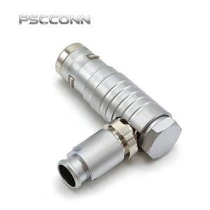 Conector Autoblocante Push-Pull de Grado Industrial PSCCONN Serie K 0K 1K 4 Pines EGG EEG BFGG BFHG, Enchufe y Conector Impermeables IP68 - Product Image 3