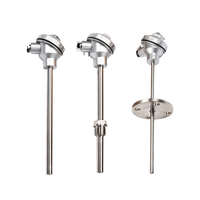 Sensor Tahanan Termal Digital Akurasi Tinggi Output 4-20MA Industri RTD Pt100 OEM/ODM IP66 0.5C Baja Tahan Karat Temperatur