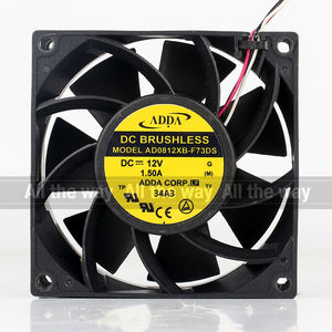 ADDA 24V 48V DC12V 1.5A AC EC 8038 80X80X38MM 8CM Volume d'air élevé nouvelle énergie <span class=keywords><strong>colonne</strong></span> de charge onduleur AD0812XB-F73DS <span class=keywords><strong>ventilateur</strong></span> de <span class=keywords><strong>refroidissement</strong></span> - Product Image 4