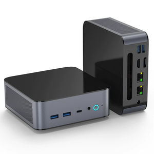 XZH Mini PC ile <span class=keywords><strong>Intel</strong></span> 11th Gen I7-11390H süper hızlı WiFi üçlü ekran VESA 16GB DDR4 RAM yeni SSD ev ofis için 4K <span class=keywords><strong>Video</strong></span> - Product Image 2