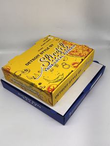 <span class=keywords><strong>Internet</strong></span> Người Nổi Tiếng Có Thể Tái Chế Matte UV Sóng Bánh Pizza Hộp Thực Phẩm Takeaway Tùy Chỉnh Bánh Trà Chiều Sử Dụng Trực Tiếp Cổ Phiếu - Product Image 4