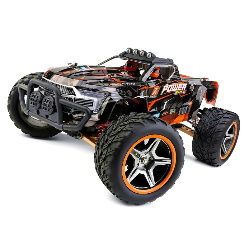 Wltoys 104018 1:10 quy mô RC xe 4WD BigFoot Drift RC xe không chổi than động cơ đua xe điều khiển vô tuyến đồ chơi WL đồ chơi