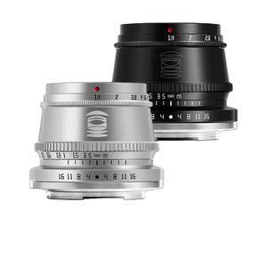 TTArtisan APS-C 35mm F1.4 objectif d'appareil photo Portable grande ouverture Studio photographie Compatible pour Sony E <span class=keywords><strong>A7RIII</strong></span> pour Nikon ZFC 52mm - Product Image 2