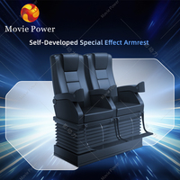 Parc d'attraction Projecteur de cinéma 5D Simulateur de réalité virtuelle à joueurs multiples Cinéma 9d Cinéma 7D VR Cinéma Simulateur 5D