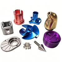 Capsules en aluminium anodisé usinées CNC pour flacons de parfum et de cosmétiques |   Couvre-objets décoratifs en métal multicolores personnalisés