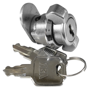 Serrure à came pour boîte aux lettres, résistante aux chocs, en alliage de zinc et laiton, avec 2 clés, pour équipements de sécurité des armoires de divertissement et d'arcade - Product Image 1