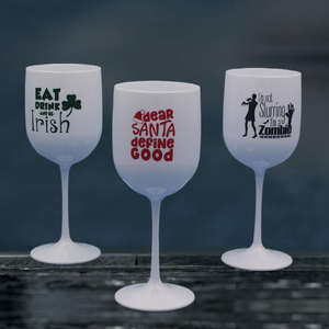 Verre à vin rouge classique de style américain en plastique PETG de 15 oz en gros avec logo personnalisé pour les fêtes, fabriqué au Vietnam - Product Image 6