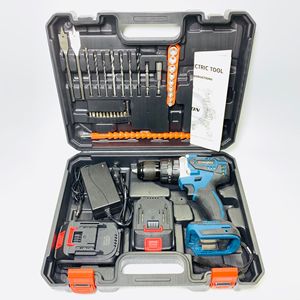 <b>Set</b> of 35pcs 13mm Brushless Lithium Impact Drill 200Nm Portable Cordless <b>Torque</b> Screwdriver Combination Tool Kits MTK01 - Product Image 3