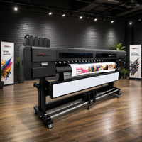 Penjualan Terlaris Printer UV Roll to Roll 1.8m, Printer Inkjet UV Format Besar untuk Light Box, Film, Wallpaper, Stiker Mobil, Spanduk