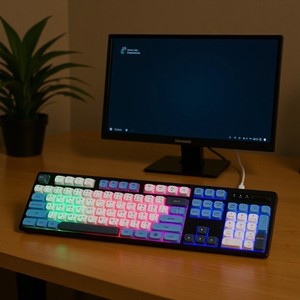 <span class=keywords><strong>Clavier</strong></span> et <span class=keywords><strong>souris</strong></span> filaires USB OEM ODM pour jeux, combo complet, <span class=keywords><strong>clavier</strong></span> de jeu filaire personnalisé 82 touches 98 touches et ensemble <span class=keywords><strong>souris</strong></span> - Product Image 5
