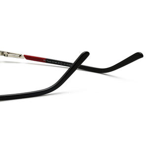 Gafas de Metal con Media Montura Gris Jack 5151, Protección Anti Luz Azul, Monturas Ópticas Unisex para Miopía - Product Image 4