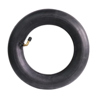Rubber 85/65-6.5 Inner Tube Bent Valve for 10 Inch Scooter Tire Kugoo G2 Pro G-Max Electric Scooter Replacement Parts Durable