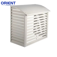 Maison Custom Made Split System Climatiseur Couvre Métal Décoratif Extérieur Ac Cover
