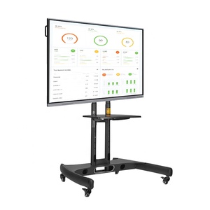 Интерактивный цифровой интеллектуальный киоск Android Tablet LCD 4K, 65-дюймовая мультимедийная смарт-доска с сенсорным экраном - Product Image 2