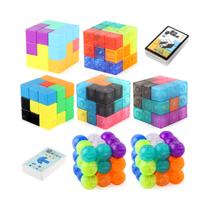 <span class=keywords><strong>Cubo</strong></span> SOMA, bloques de construcción magnéticos, cubos de rompecabezas 3D magnéticos mágicos, <span class=keywords><strong>cubo</strong></span> Soma magnético - Product Image 4