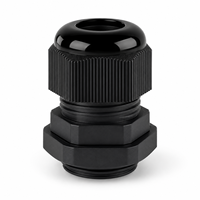 Passe-câble en nylon étanche IP68, joint en caoutchouc EPDM PA66 UL94V-1, connecteur plastique PG7 PG9 PG11 PG13.5 PG16