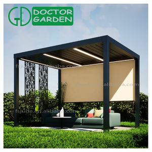 GD-pérgolas bioclimáticas modernas para jardín, gazebo de lujo para exteriores, 9 metros cuadrados, 3x3, 5x5, 5x3, de aluminio - Product Image 2