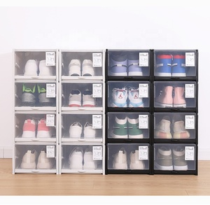 Haixin, 3 uds., caja <span class=keywords><strong>de</strong></span> <span class=keywords><strong>zapatos</strong></span> <span class=keywords><strong>de</strong></span> <span class=keywords><strong>plástico</strong></span> <span class=keywords><strong>de</strong></span> gran tamaño, <span class=keywords><strong>contenedores</strong></span> <span class=keywords><strong>de</strong></span> almacenamiento con logotipo personalizado, cajón transparente, caja <span class=keywords><strong>de</strong></span> <span class=keywords><strong>zapatos</strong></span> <span class=keywords><strong>de</strong></span> almacenamiento transparente - Product Image 5