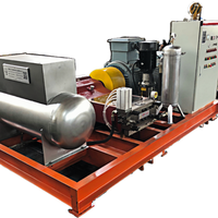 Muti Débit disponible Laveuse industrielle Mega DlS350 Pompe haute pression Après-vente sans souci