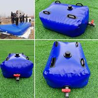 Réservoir souple gonflable en métal de 500 à 100 000 litres pour système d'irrigation avec pompe et protection anti-corrosion