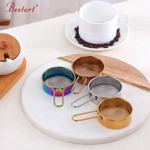 Mini petit tamis à farine égouttoir en acier inoxydable pour la cuisson, la poudre, le sucre et le café passoire à pâtes - Product Image 3