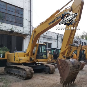 Excavatrice d'occasion Komatsu 220-6, marque japonaise d'origine, 22 tonnes, sur chenilles en caoutchouc, grande taille, modèle 2021, godet de 1,1 m, moteur Cummins - Product Image 2
