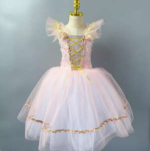 Tutù Professionale di Alta Qualità per Adulti e Bambini, Abito Lungo Romantico da Balletto Giselle per Ragazze - Product Image 5