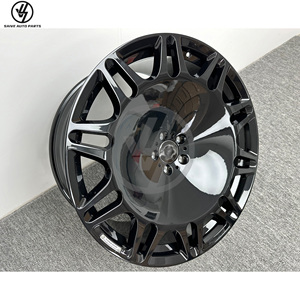Custom New for Mercedes for G-Class W464 G63 G500 G580 G450 Forged Aluminum Alloy <b>Wheels</b> 20-24 Inch Black Finish Multi-<b>Spoke</b> - Product Image 4