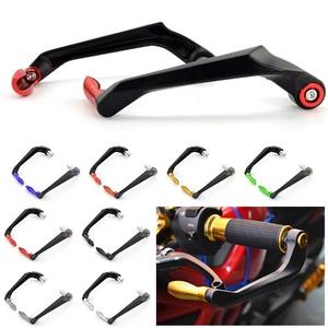 アルミ製ユニバーサルバイクハンドガード（クラッチレバー用）-ダートバイクハンドルバーエンドブレーキ保護ガード 新品改造/アップグレード - Product Image 2