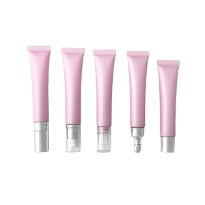 Su misura per la confezione di balsamo per le labbra con tubo di lucidalabbra <span class=keywords><strong>bianco</strong></span> in plastica lucidalabbra tubo di compressione con serigrafia cosmetica <span class=keywords><strong>rossetto</strong></span> - Product Image 1