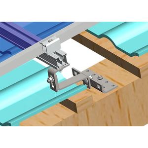 Signe d'art Toit en pente Structure de montage de <span class=keywords><strong>panneau</strong></span> <span class=keywords><strong>solaire</strong></span> Rack Construction Pv Bracket Holder Kit d'accessoires - Product Image 1
