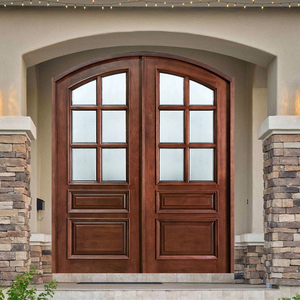 Portes doubles <span class=keywords><strong>en</strong></span> <span class=keywords><strong>bois</strong></span> cintrées personnalisées pour l'extérieur, entrée principale, maison, villa, extérieur, entrée principale, arche supérieure, <span class=keywords><strong>porte</strong></span> <span class=keywords><strong>en</strong></span> <span class=keywords><strong>bois</strong></span> massif <span class=keywords><strong>en</strong></span> chêne - Product Image 4