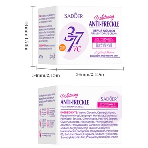 Crema Facial Blanqueadora y Reafirmante Antiarrugas con 377 <span class=keywords><strong>para</strong></span> Eliminar Pecas, Aclarar <span class=keywords><strong>Melasma</strong></span> y Cuidado Facial, Marca Privada al por Mayor - Product Image 6