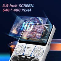 Consola de Juegos Retro Qbuy, Nueva y Popular, Portátil R35XX, Pantalla IPS de 3.5 Pulgadas, 3200 mAh, Sistema Linux, Rockchip RK3326, Compatible con PSP y PS1