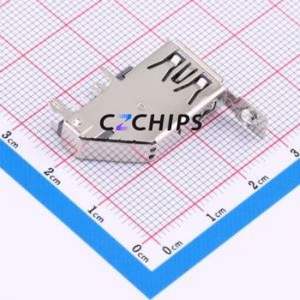 2LS00S0022 <b>USB</b> <b>Connector</b> Through hole Component (THT) <b>Connector</b> <b>USB</b> 2.0 Side Insert - Product Image 2